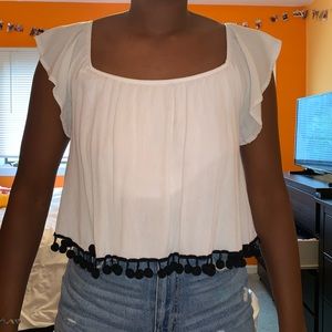 off the shoulder top